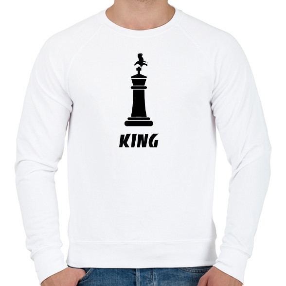 CHESS KING-Férfi pulóver