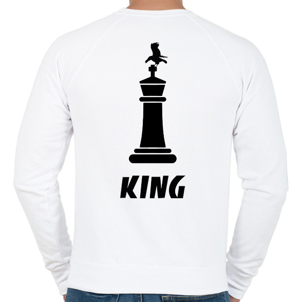 CHESS KING-Férfi pulóver