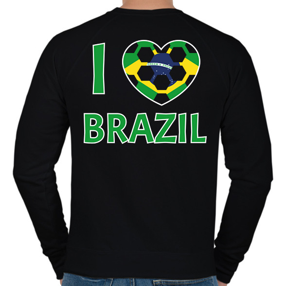 I love Brazil-Férfi pulóver