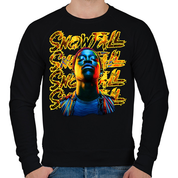 Snowfall-Férfi pulóver