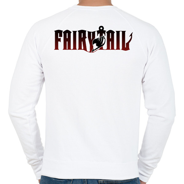 Fairy Tail logo-Férfi pulóver