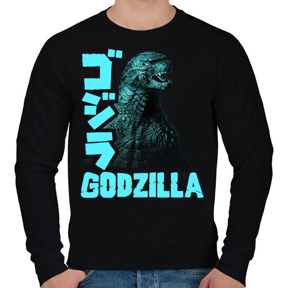 Godzilla-Férfi pulóver