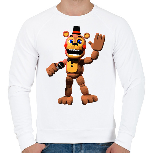 Freddy - Fazbear & Friends FNAF-Férfi pulóver