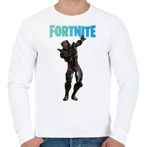 Omega Fortnite-Férfi pulóver