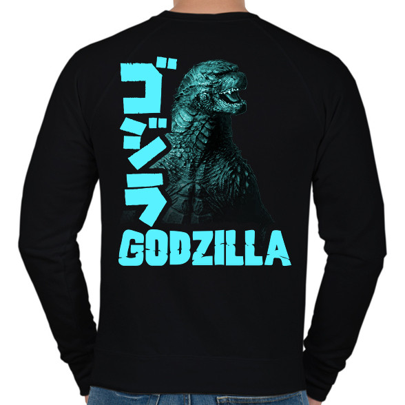 Godzilla-Férfi pulóver