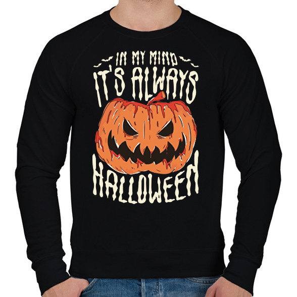 Always halloween-Férfi pulóver