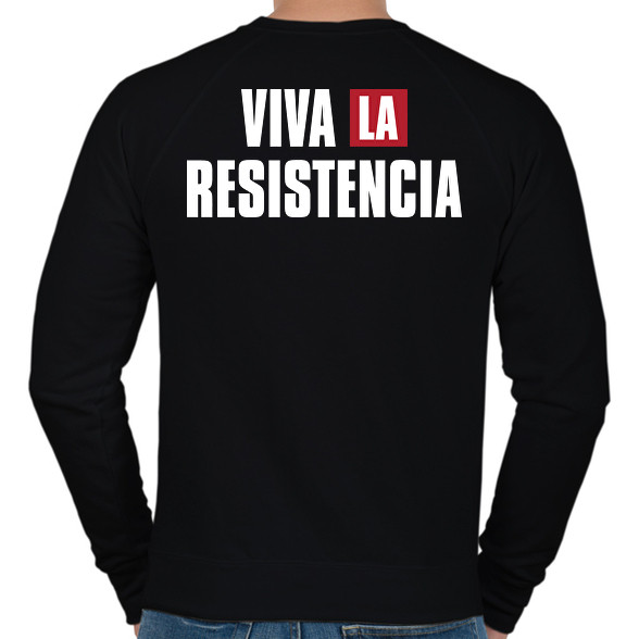 Viva la resistencia-Férfi pulóver