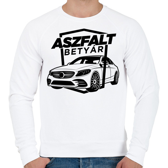 Aszfalt betyár - Mercedes-Férfi pulóver