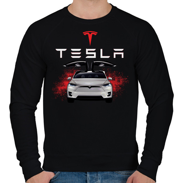 tesla -Férfi pulóver