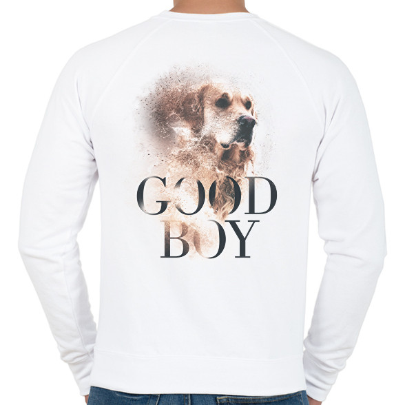 Golden Retriever - Good Boy-Férfi pulóver