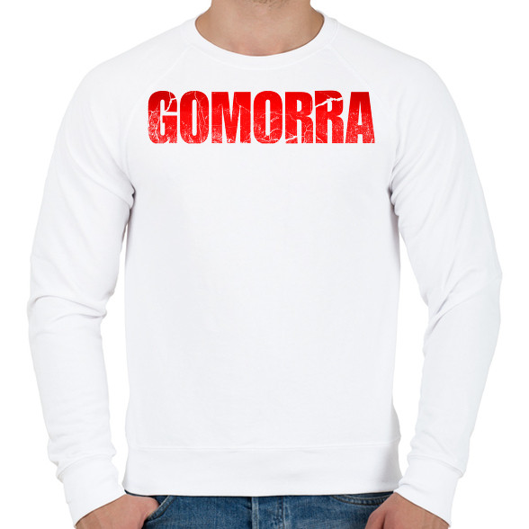 Gomorra logo-Férfi pulóver