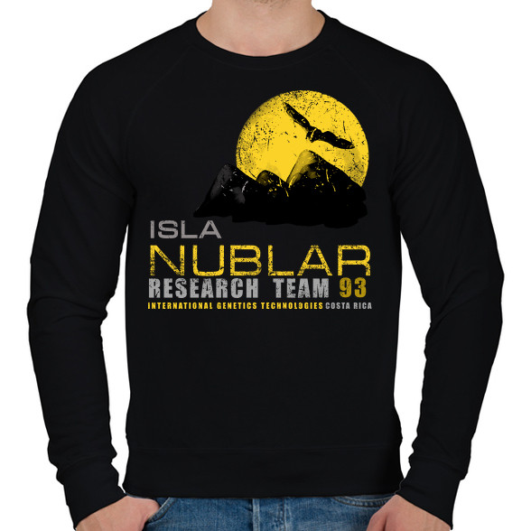 ISLA NUBLAR RESEARCH TEAM-Férfi pulóver