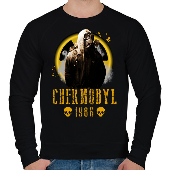 chernobyl-Férfi pulóver