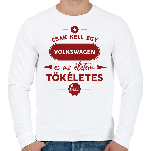 Csak kell egy Volkswagen-Férfi pulóver