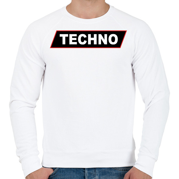 Techno-Férfi pulóver