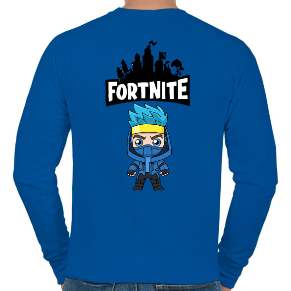 Fortnite ninjaaa-Férfi pulóver