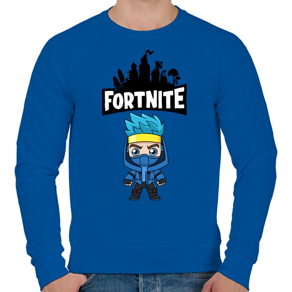 Fortnite ninjaaa-Férfi pulóver