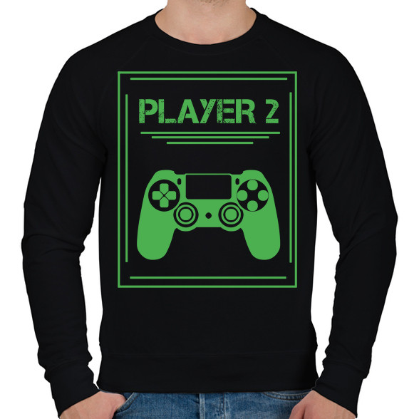 PLAYER 2-Férfi pulóver