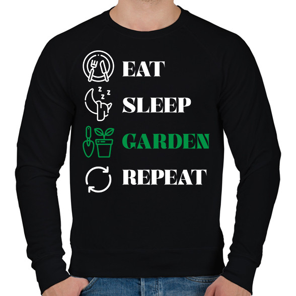 Garden, repeat-Férfi pulóver