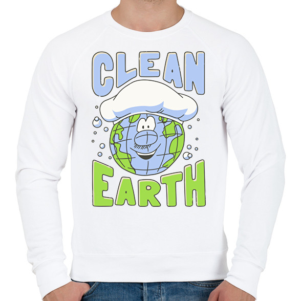 Clean Earth-Férfi pulóver