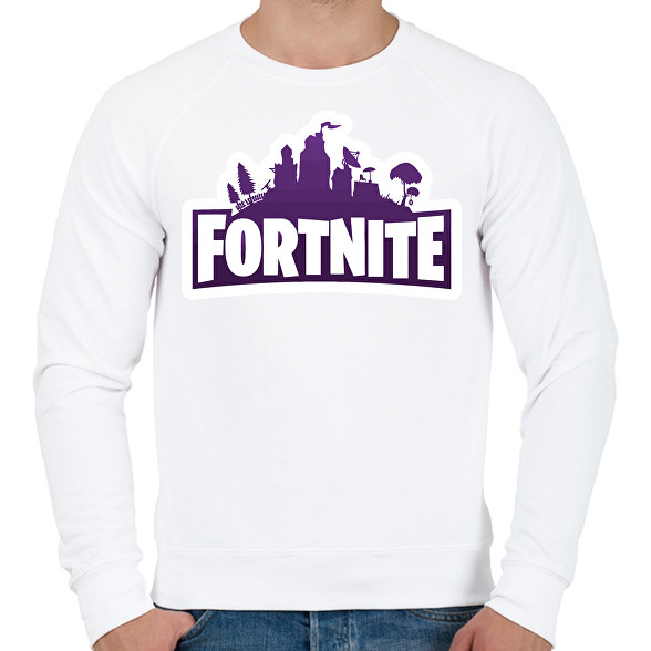 Fortnite-Férfi pulóver