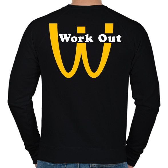 McDonalds Work Out-Férfi pulóver