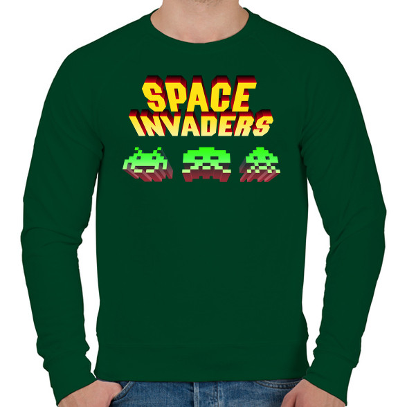 Space Invaders-Férfi pulóver