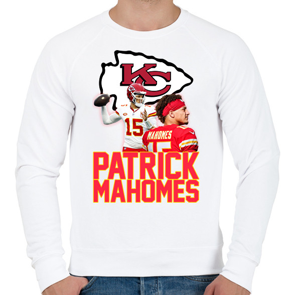 Patrick Mahomes-Férfi pulóver