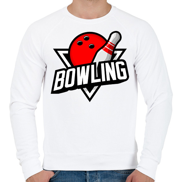 Bowling -Férfi pulóver