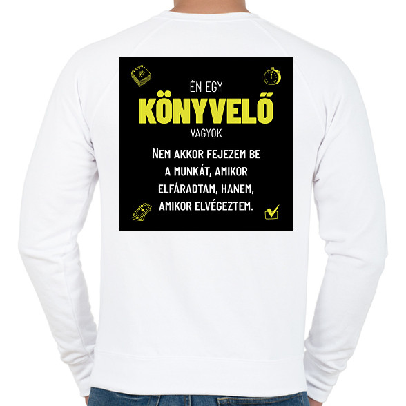 Én egy könyvelő vagyok-Férfi pulóver