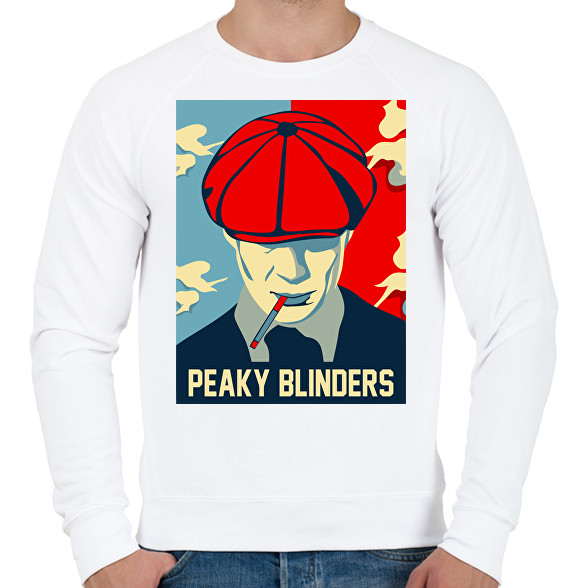 Peaky Blinders smoke-Férfi pulóver