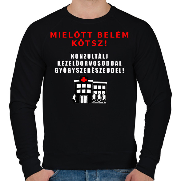 MIELŐTT BELÉM KÖTSZ-Férfi pulóver