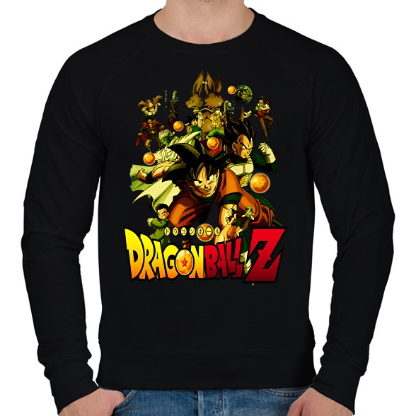 dragonball Z-Férfi pulóver