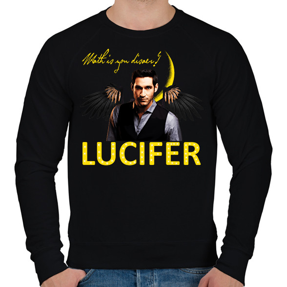 lucifer-wath is you disaer-Férfi pulóver