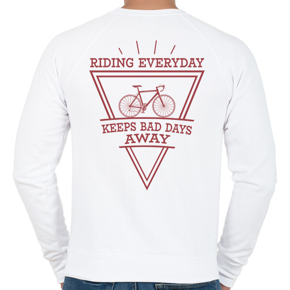 Riding everyday-Férfi pulóver