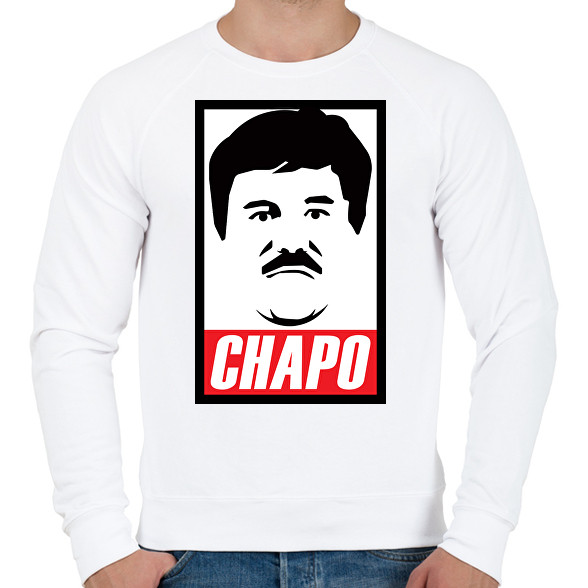 El Chapo-Férfi pulóver