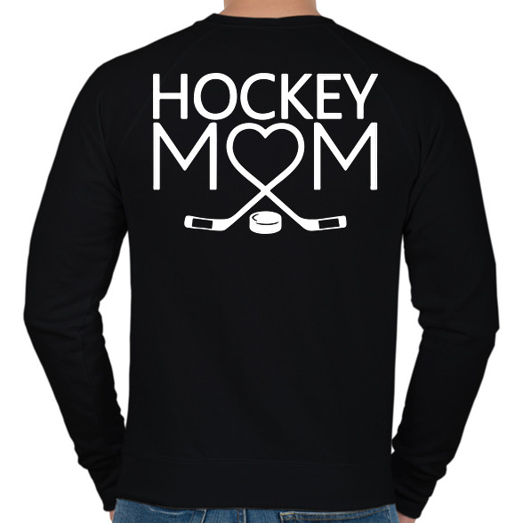 Hockey Mom-Férfi pulóver