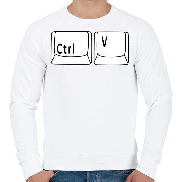 CTRL V-Férfi pulóver