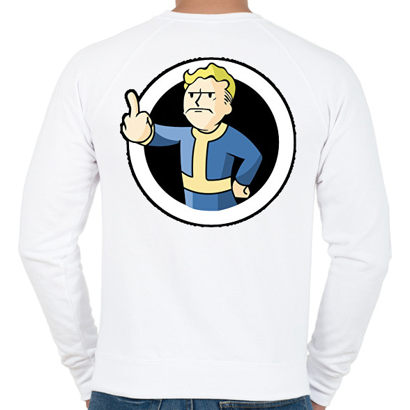 Fallout Vault boy-Férfi pulóver