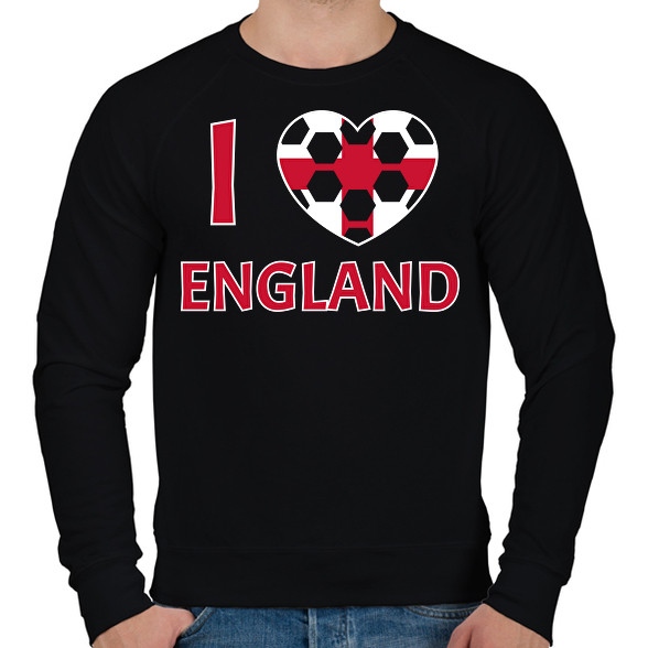 I love England-Férfi pulóver