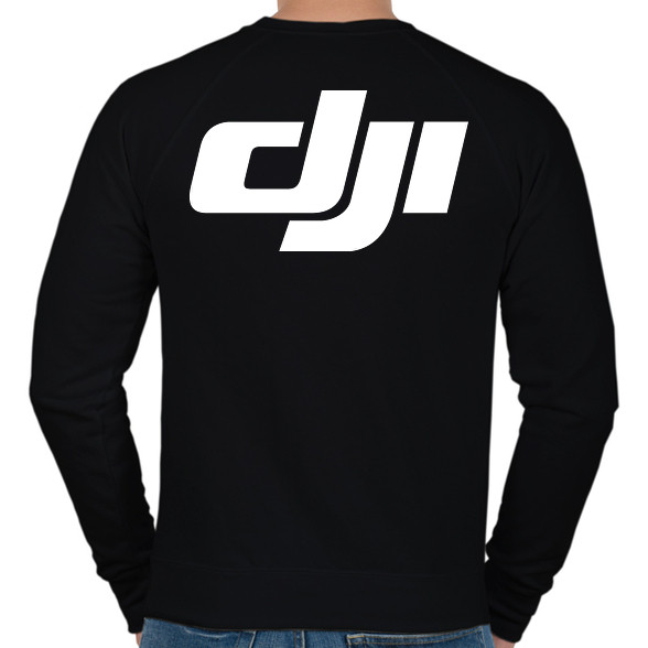 Dji logo-Férfi pulóver