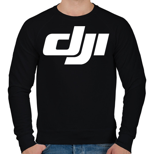 Dji logo-Férfi pulóver