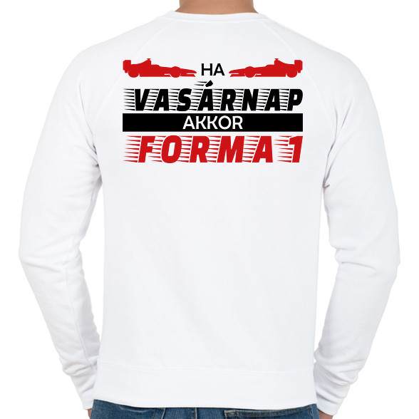 Vasárnap - Forma 1-Férfi pulóver