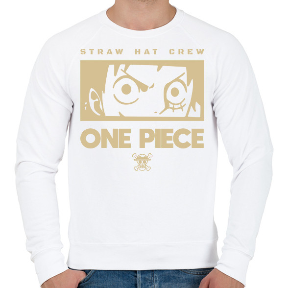 Straw hat crew-Férfi pulóver