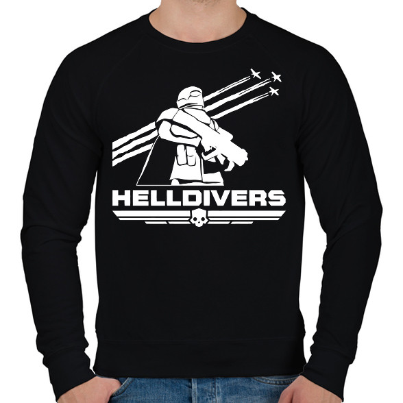 Helldivers-Férfi pulóver