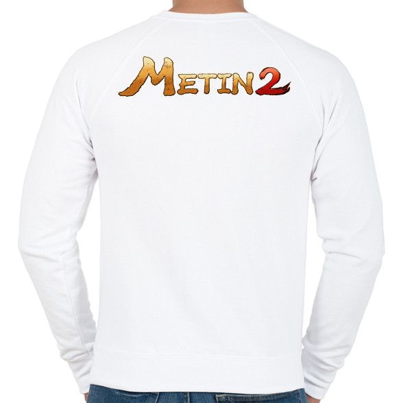 Metin2 logo-Férfi pulóver