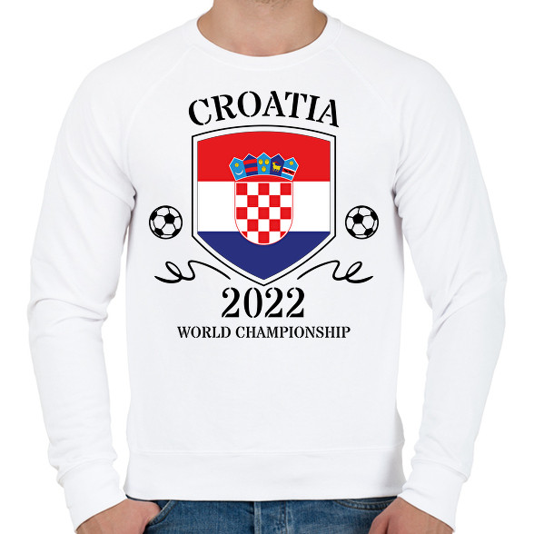 Croatia 2022-Férfi pulóver