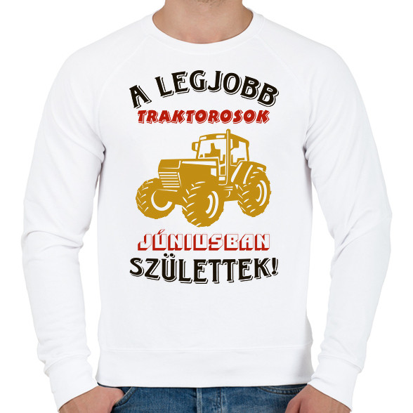 Traktoros szülinapja június-Férfi pulóver