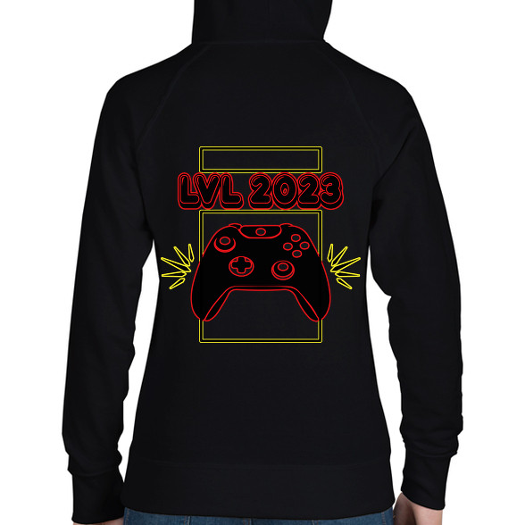 LVL2023-Női kapucnis pulóver