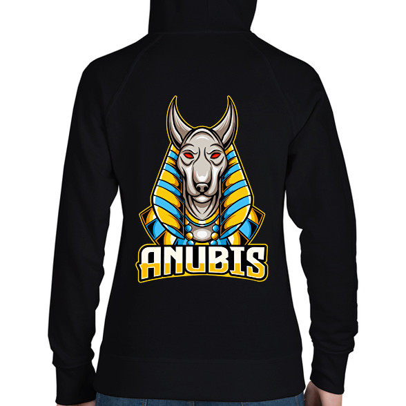 anubis-Női kapucnis pulóver